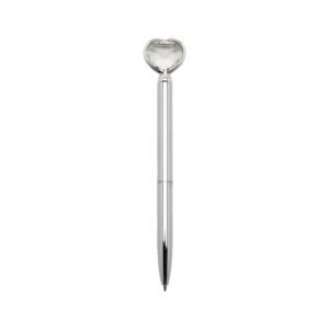 caneta-metal-coracao-diamante